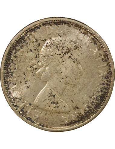 Reine d'Angleterre et du Commonwealth Conférences de Charlottetown & Québec 1 Dollar Argent 1964 Ottawa