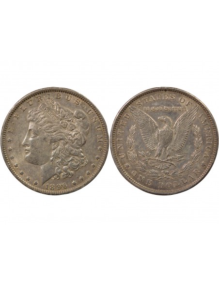 Etats Unis d'Amérique Morgan 1 Dollar Argent 1896 Philadelphie