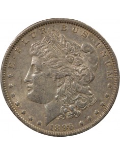 Etats Unis d'Amérique Morgan 1 Dollar Argent 1896 Philadelphie 2