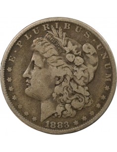 Etats Unis d'Amérique Morgan 1 Dollar Argent 1883 O New Orleans 2