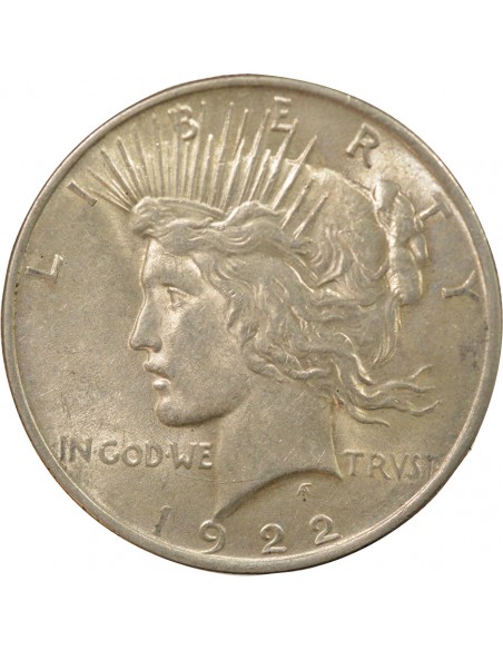 USA Peace Dollar 1 Dollar Argent 1922 Philadelphie