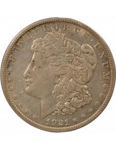 Etats Unis d'Amérique Morgan 1 Dollar Argent 1921 Philadelphie 2