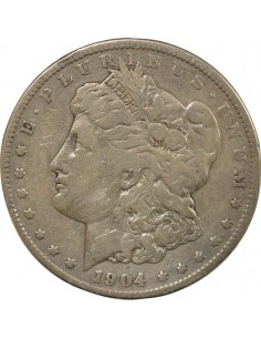 Etats Unis d'Amérique Morgan 1 Dollar Argent 1904 Philadelphie 2