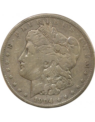 Etats Unis d'Amérique Morgan 1 Dollar Argent 1904 Philadelphie