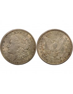 Etats Unis d'Amérique Morgan 1 Dollar Argent 1921 S San Francisco