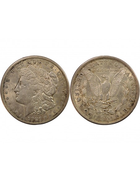 Etats Unis d'Amérique Morgan 1 Dollar Argent 1921 S San Francisco