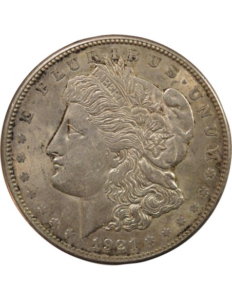 Etats Unis d'Amérique Morgan 1 Dollar Argent 1921 S San Francisco