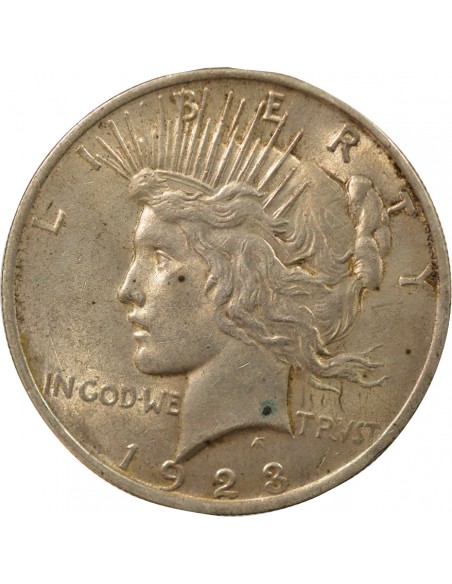 USA Peace Dollar 1 Dollar Argent 1923 Philadelphie