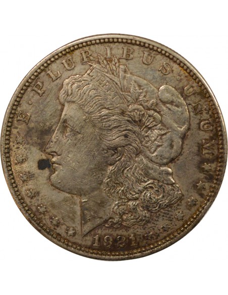 Etats Unis d'Amérique Morgan  1 Dollar Argent 1921 Philadelphie