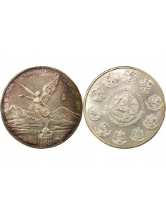 Mexique Libertad 1 once Argent 2013 Mo Mexico City