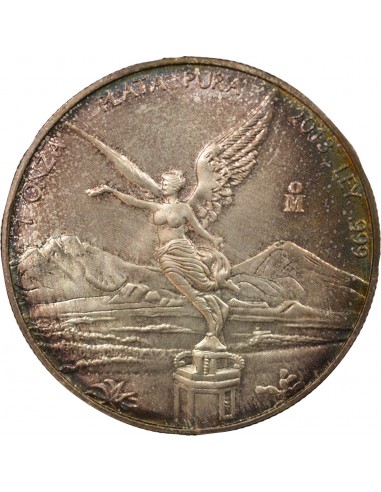 Mexique Libertad 1 once Argent 2013 Mo Mexico City