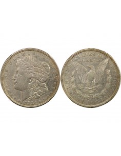 Etats Unis d'Amérique Morgan 1 Dollar Argent 1921 D Denver