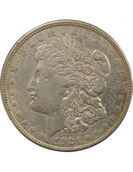 Etats Unis d'Amérique Morgan 1 Dollar Argent 1921 D Denver