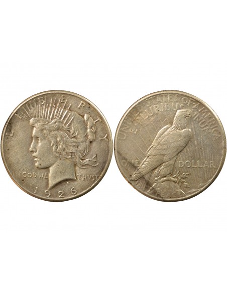 USA Peace Dollar 1 Dollar Argent 1926 Philadelphie