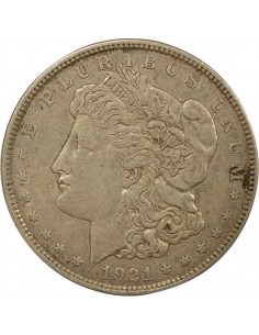 Etats Unis d'Amérique Morgan  1 Dollar Argent 1921 D Denver 2