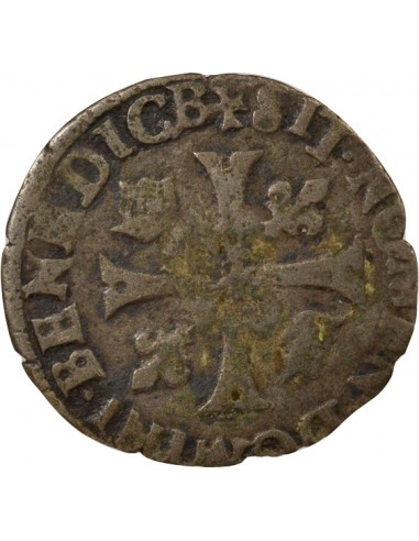 Louis XIII Douzain Charles IX réformé 1 quinzain Billon 1640