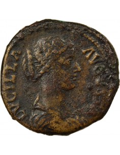 Rome Empire Lucilla Hilaritas 1 sesterce Laiton 161-162 R Rome 2