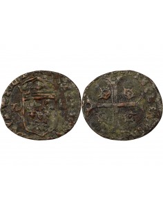 Louis XIII 1 douzain Cuivre 1515-1547