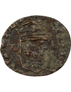 Louis XIII 1 douzain Cuivre 1515-1547 2