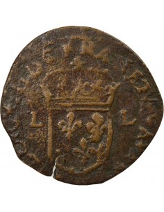 Louis XIII 1 douzain Cuivre 1515-1547 2