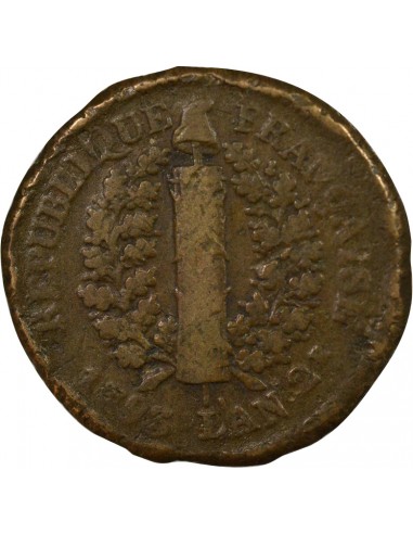 Siège de Mayence 5 sols Bronze 1793 Mayence