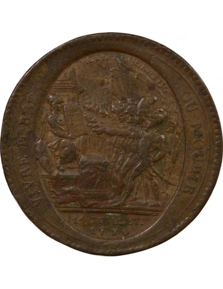 5 sols Cuivre 1792 Birmingham