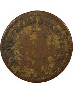 Siège de Mayence 2 sols Bronze 1793 Mayence 2