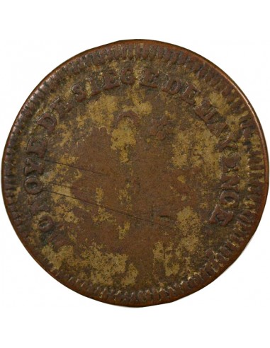 Siège de Mayence 2 sols Bronze 1793 Mayence