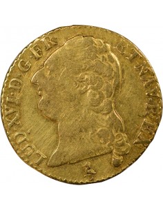 Louis XVI Tête nue 1 louis d'or Or 1786 A - Paris 2