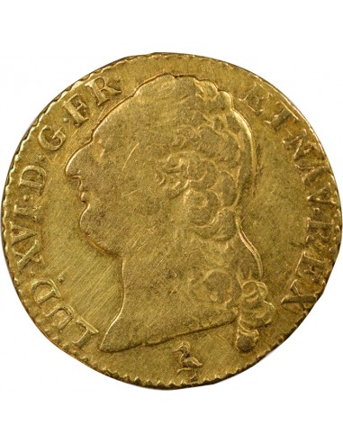 Louis XVI Tête nue 1 louis d'or Or 1786 A - Paris