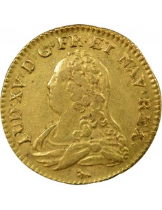 Louis XV Aux Lunettes 1 louis d'or Or 1726 A - Paris 2