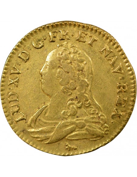 Louis XV Aux Lunettes 1 louis d'or Or 1726 A - Paris