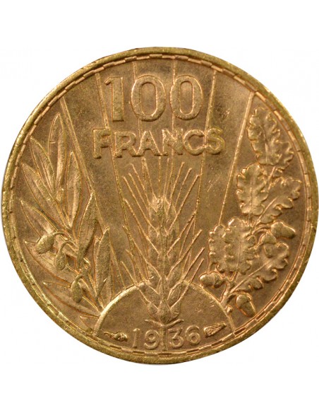 Bazor 100 francs Or 1936 A Paris