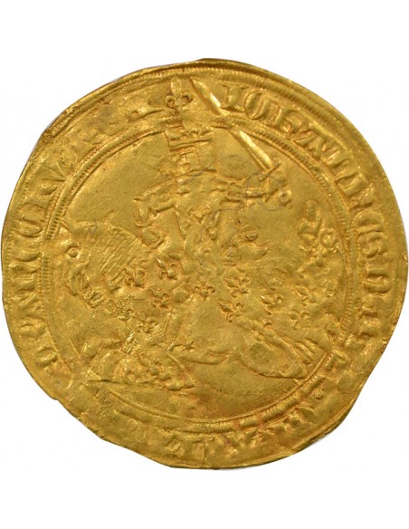 Jean II Le Bon 1 franc à cheval Or 1360-1364