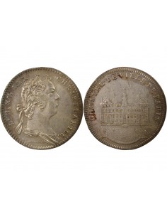 Louis XV Hôtel de Ville de Paris 1 jeton Argent 1731 A Paris