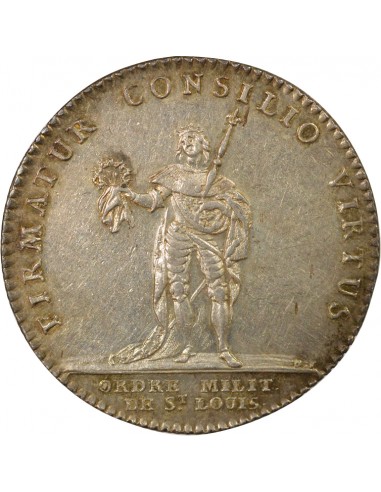 Louis XV Ordre de Saint Louis 1 jeton Argent 1750 A Paris