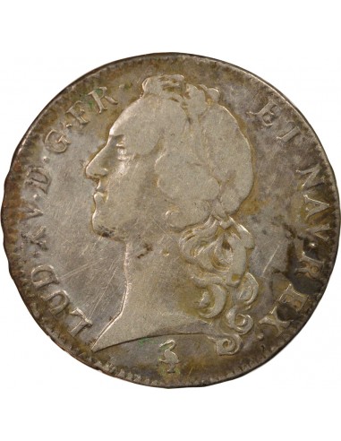 Louis XV Au Bandeau ecu Argent 1759 A - Paris