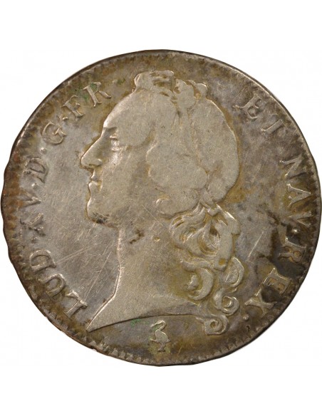 Louis XV Au Bandeau ecu Argent 1759 A - Paris