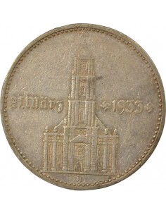Allemagne Eglise de Postdam 2 reichsmark Argent 1934 A Berlin 2