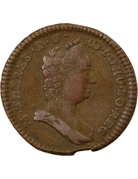 Autriche Marie-Thérèse 1 pfennig Cuivre 1759