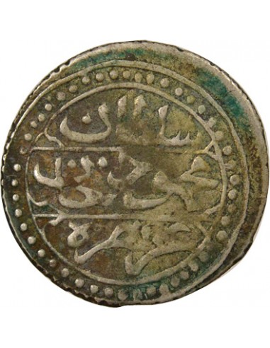 Empire Ottoman Mahmoud II 1/8 budju Argent 1209 (1828-1829) Alger