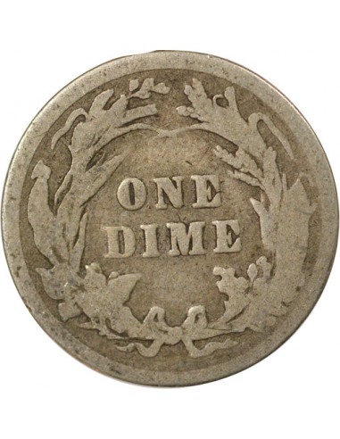 Etats Unis d'Amérique Barber 1 dime Argent 1900 Philadelphie