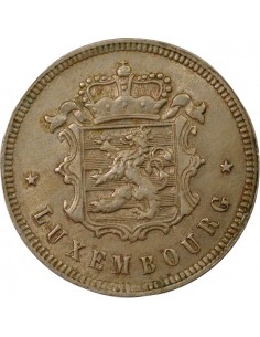 Luxembourg Charlotte 25 centimes Cupronickel 1927 B. Bruxelles 2