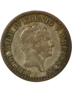 Etats Allemands (Prusse) Frédéric-Guillaume IV 1 groschen Billon 1849 A Berlin 2