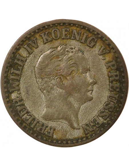 Etats Allemands (Prusse) Frédéric-Guillaume IV 1 groschen Billon 1849 A Berlin