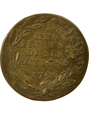 Roi d'Italie 1 jeton Laiton 1796 Nuremberg