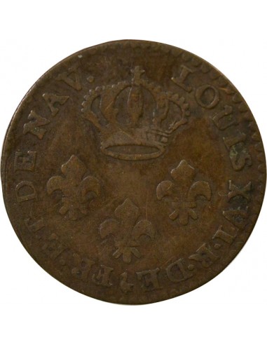 Guyane Française Louis XVI 2 sous Billon 1789 A - Paris