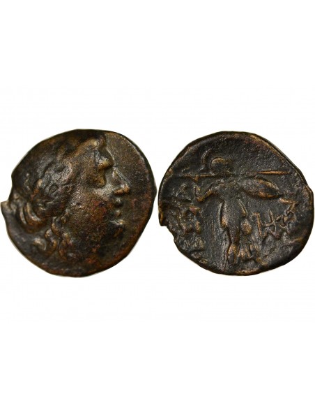 Grèce (Thessalie) 1 unite Bronze 196-146 Av JC Larissa