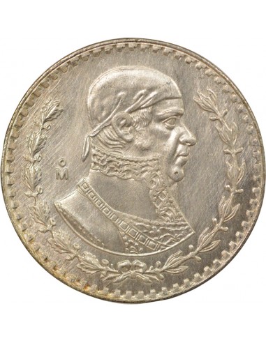 Mexique 1 peso Billon 1966 Mo Mexico City