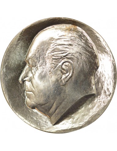 Danemark Olav V Anniversaire du Roi 50 kroner Argent 1978 Kongsberg